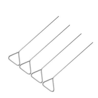 Gatuida 4-Piece Stainless Steel Laboratory Cell Spreaders, Lightweight and Reusable