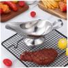 ULTECHNOVO 2-Piece Stainless Steel Sauce Pitchers, 10 oz view 2