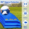 Generic Replacement Trampoline Pad, 6/8/10/12/14/15/16 ft Trampoline Spring Cover, Waterproof Tear-Resistant Trampoline Safety Pad (Green, 12 ft) view 2