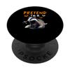 Pretend I'm a Badger Halloween Costume PopSockets with Interchangeable PopGrip view 1