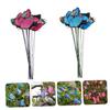 FUNOMOCYA 20-Piece PVC Artificial Butterfly Garden Stakes view 2