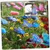 FUNOMOCYA 20-Piece PVC Artificial Butterfly Garden Stakes view 4