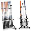HONMEET Aluminum Fishing Rod Holder with 12 Slots, Sturdy Base, and Easy Expandability, Corrosion-Resistant view 3