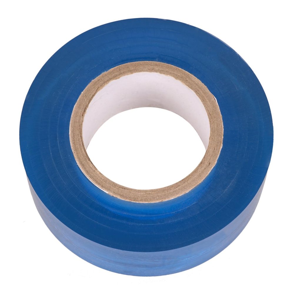 Self-Adhesive Stretch Film, 1 Roll, 200 m, Blue PVC