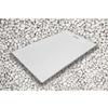 80 x 195 cm White Line Plus Resin and Marble-Resin Shower Tray with Side Grille view 1
