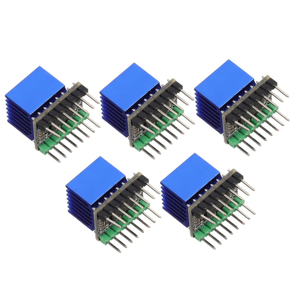 SOLUSTRE 5-Piece 3D Printer Driver Module with Quiet Control, ABS Housing and Large Heatsink