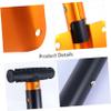 BESPORTBLE 360° Ice Scraper Car Folding Aluminum Shovel, Lightweight and Space-Saving for Winter Use, Random Color view 2
