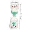 Toothbrushing Hourglass Timer, Glass and Plastic view 2
