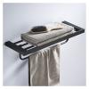 Wall-Mounted Bathroom Towel Holder and Rack view 1