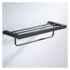 Wall-Mounted Bathroom Towel Holder and Rack view 2