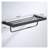 Wall-Mounted Bathroom Towel Holder and Rack view 3