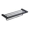 Wall-Mounted Bathroom Towel Holder and Rack view 4
