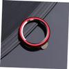 VILLFUL 6-Piece Metal Camera Lens Protector Rings for Rear Camera, Red view 4