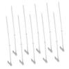 Parliky Car Window Flag Holders, 10-Piece Plastic Clips view 1