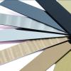 Mirror-Like Stainless Steel Flexible Wall Trim, Peel-and-Stick, 98.4 ft x 1.18 in, Mirror Black Titanium view 1