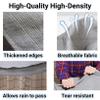 Balcony Shade Sail 575 x 750 cm, Breathable HDPE, 98% UV Protection, Brown view 2