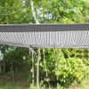 Balcony Shade Sail 575 x 750 cm, Breathable HDPE, 98% UV Protection, Brown view 4
