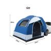 FelEa Tailgate Tent for Toyota C-HR 2018–2023, Waterproof Car Camping Tent view 4
