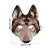 Adult Wolf Mask for Halloween, Carnival, Cosplay, and Parties view 2