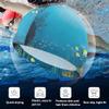 Elastic Swim Cap with Tropical Coast Design for Men, Women & Teens view 4