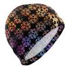 Cool Pickleball Galaxy Lycra Swim Cap with 3D Ergonomic Design view 1