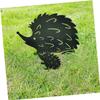 FUNOMOCYA Hollow Iron Hedgehog Garden Decor, 4-Piece Set view 2