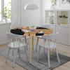 ERSDWRE Brown Goat Round Elastic Tablecloth for Dining Rooms and Parties view 4