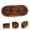 PRETYZOOM 5-Pack Wooden Pepper Mill Trays view 4