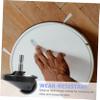 PLAFOPE Sweeper Omnidirectional Wheel Replacement Part, Universal Wheel, ABS Material view 2