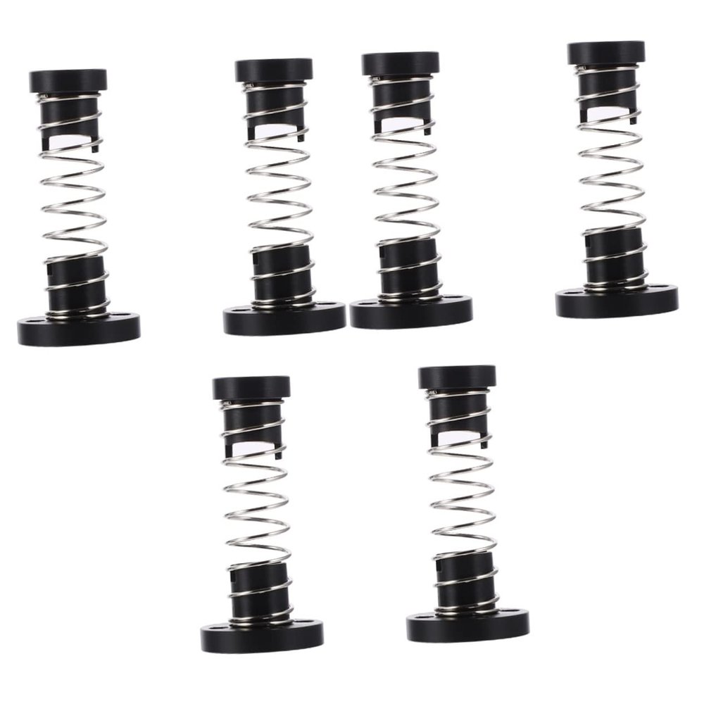 Mobestech 6-Piece POM Anti-Backlash Nuts for 3D Printers, CNC Milling and Model Building