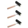 Lurrose 3-Piece Hard Rubber Printmaking Roller Set view 1