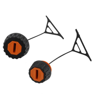 2-Piece Fuel and Oil Cap Set for Chainsaws 028, 038, 020, 021, 023, 024, 025, 026, 034, 036 and 048