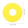 STOBAZA 18-Piece Artificial Pineapple Slices, Plastic Decorative Props for Parties, Photography, and Home Decor view 3