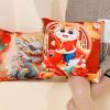 2-in-1 Dragon Pattern Pillow Blanket for Home, Office, Cars and RVs view 3