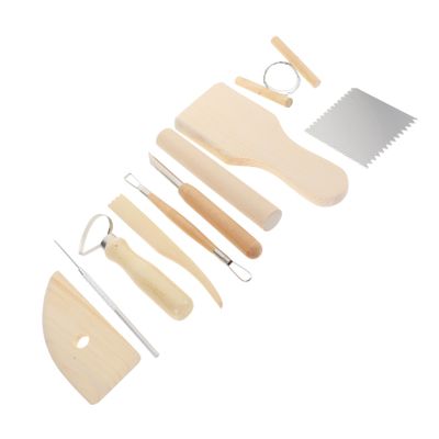 Pottery Tool Set for Beginners, Double-Sided, 1 Set