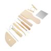 Pottery Tool Set for Beginners, Double-Sided, 1 Set view 1