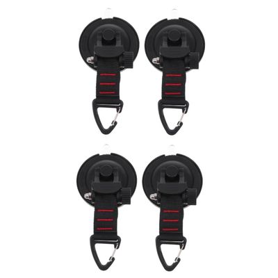 BESPORTBLE 4-Piece Suction Cup Hooks for Tents, Tarps and Sunshades