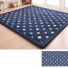 TYYUETY Soft Coral Velvet Play Mat for Toddlers and Children's Rooms view 1