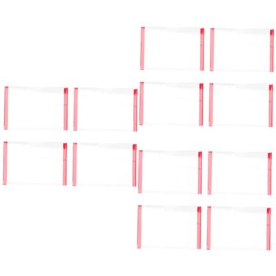 SEWACC 12-Piece Transparent Acrylic Door Sign Holders