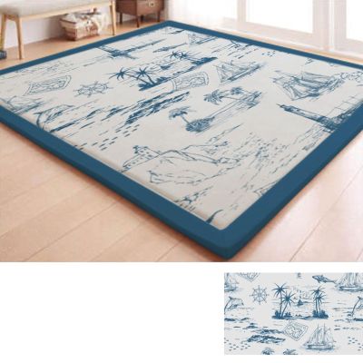 TYYUETY Soft Coral Velvet Rug for Kids' Rooms
