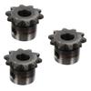 ULTECHNOVO 3-Piece 10-Tooth Metal Sprocket Set view 1