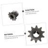 ULTECHNOVO 3-Piece 10-Tooth Metal Sprocket Set view 2