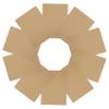 NUOBESTY 10-Sheet 3D-Formable Corrugated Cardboard for Shipping and Crafts view 1