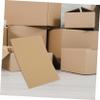 NUOBESTY 10-Sheet 3D-Formable Corrugated Cardboard for Shipping and Crafts view 3