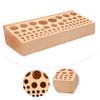 VILLFUL Beech Wood Tool Holder for Leatherworking, 68 Holes view 4