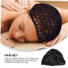 WOONEKY 5-Pack Crocheted Cotton Hair Nets for Women, Lightweight and Comfortable for Sleeping and Hair Protection view 3