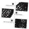 WOONEKY 5-Pack Crocheted Cotton Hair Nets for Women, Lightweight and Comfortable for Sleeping and Hair Protection view 4