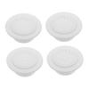 CIYODO 4-Piece Round Wall Hole Covers, Decorative Plastic, Mouse Prevention view 1
