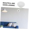 CIYODO 4-Piece Round Wall Hole Covers, Decorative Plastic, Mouse Prevention view 3