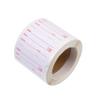 Lurrose 3-Roll Removable Food Labels for Refrigerators, Writable, Red view 1